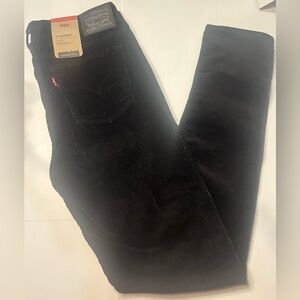 NWT Levi's 711 Jeans 28x30 Skinny Corduroy Stretch 188811671 Irregular